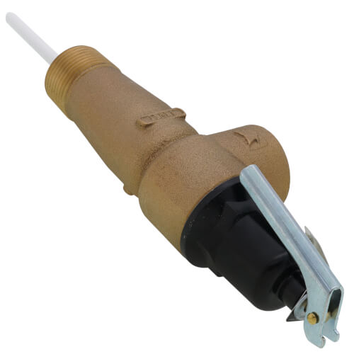 1" FVMX-3LS Commercial T&P Relief Valve Long Shank, Lead Free (Male Inlet)