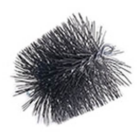 6" Round Pro-Sweep Heavy Duty Tempered Steel Chimney Brush (3/8" MPT)
