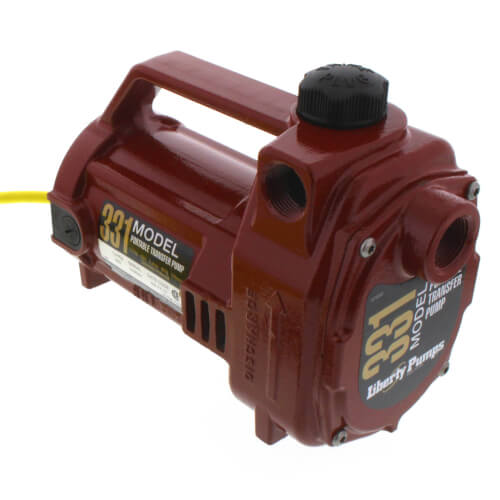 1/2 HP Portable Aluminum Transfer Pump (Garden Hose Connection) - 115v - 20 ft Cord