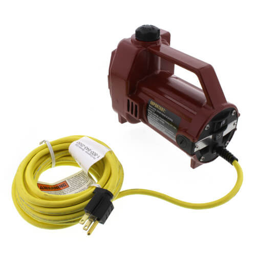 1/2 HP Portable Aluminum Transfer Pump (Garden Hose Connection) - 115v - 20 ft Cord 3 1/2 HP Portable Aluminum Transfer Pump (Garden Hose Connection) - 115v - 20 ft Cord