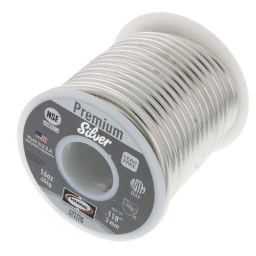 Premier Silver Lead Free Wire Solder (1 lb. Spool)