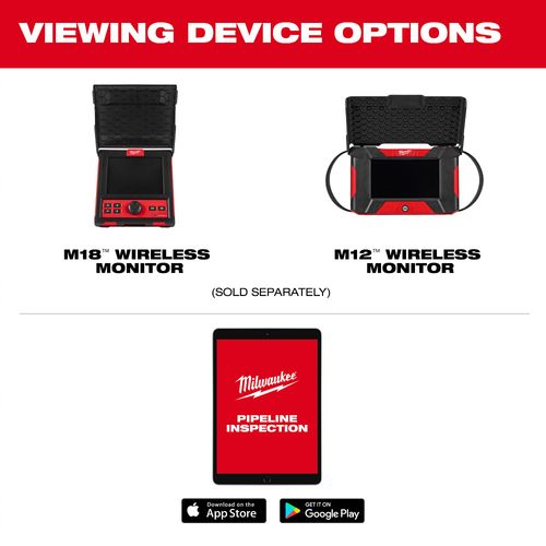 M12 65' Ultra Flex Compact Inspection Camera Kit 9 M12 65' Ultra Flex Compact Inspection Camera Kit
