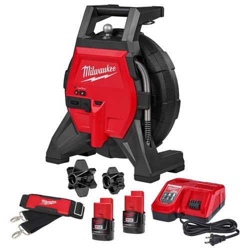 M12 85' High Flex Compact Inspection Camera Kit
