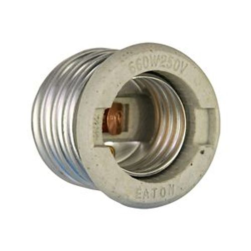Keyless Socket Reducer, Mogul To Medium, Medium Base, Ivory, Porcelain, 332-BOX
