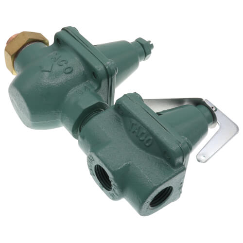 Taco Cast Iron Pressure Reducing Valve, Dual Control (Sweat) 3 Taco Cast Iron Pressure Reducing Valve, Dual Control (Sweat)