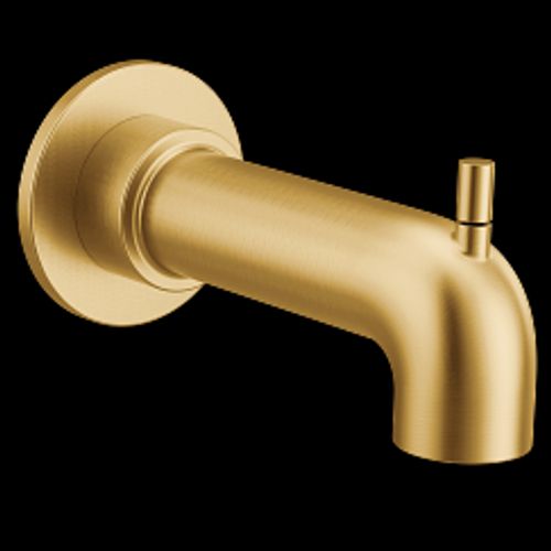 Cia Brushed Gold Diverter Spout