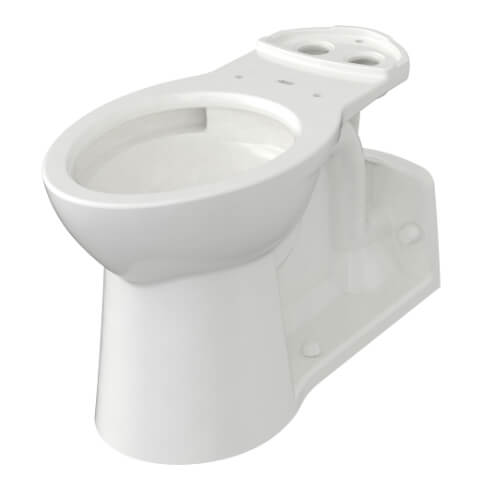 Yorkville VorMax 1.28 gpf Elongated Chair Height Back Outlet Elongated EverClean Bowl Only (White) 3 Yorkville VorMax 1.28 gpf Elongated Chair Height Back Outlet Elongated EverClean Bowl Only (White)