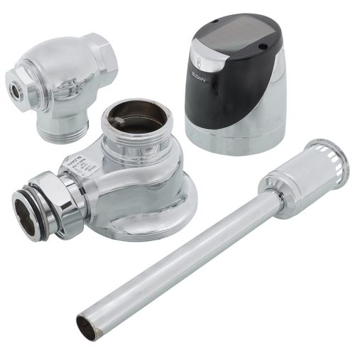 Solis 8186-1.0 Exposed Solar-Powered Single Flush Urinal Flushometer (1.0 GPF/3.8 LPF)