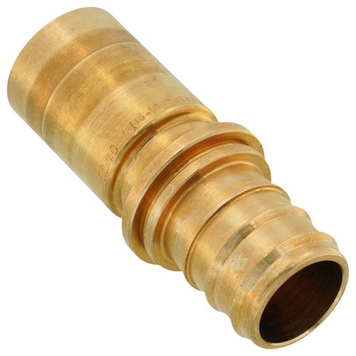 3/4" EVERLOC+ Copper Press Brass Adapter (Lead Free) 3 3/4" EVERLOC+ Copper Press Brass Adapter (Lead Free)
