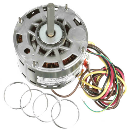 5-1/2" 2 Speed Direct Drive Furnace Motor 1/3 HP, 1075 RPM (208-230V)