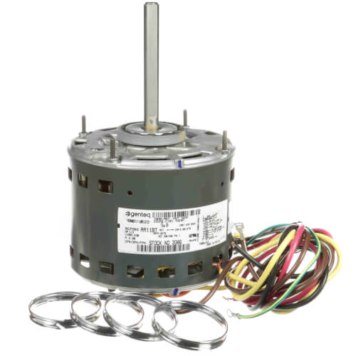 5-1/2" 2 Speed Direct Drive Furnace Motor 1/3 HP, 1075 RPM (208-230V) 2 5-1/2" 2 Speed Direct Drive Furnace Motor 1/3 HP, 1075 RPM (208-230V)