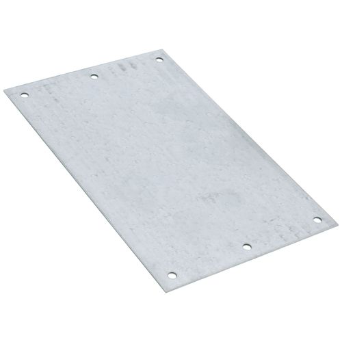 5" x 8" 16 Gauge Metal BOCA Plate