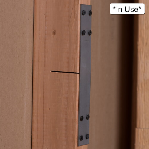 1-1/2" x 9" 18 Gauge FHA Plate - Barcoded