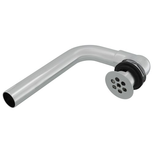 Cast Offset Bathroom Waste with Open Grid Strainer (Chrome), 33T290