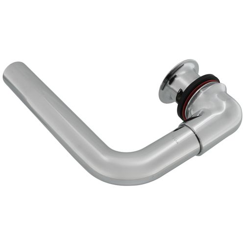 Cast Offset Bathroom Waste with Open Grid Strainer (Chrome), 33T290