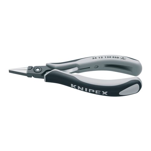 5-1/4" Electronics Pliers w/ Flat Tips and ESD Handles