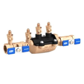 3/4" Wilkins 350 Double Check Valve Assembly w/ Fast Test Fitting