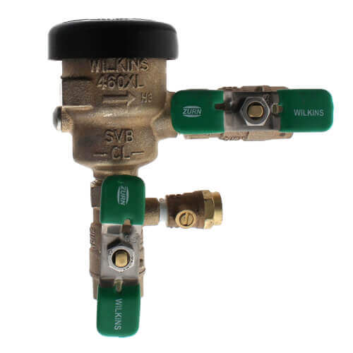 3/4" Wilkins 12-460XL Spill Resistant Pressure Vacuum Breaker Assembly (Lead Free)