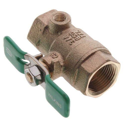 3/4" Tapped FNPT Full Port Ball Valve (Lead Free) 2 3/4" Tapped FNPT Full Port Ball Valve (Lead Free)