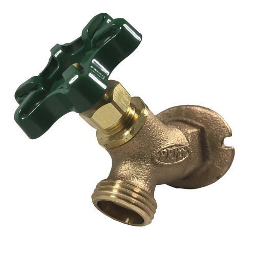 1/2" or 3/4" Sweat Brass Sillcock, Blue Handle (Lead Free)