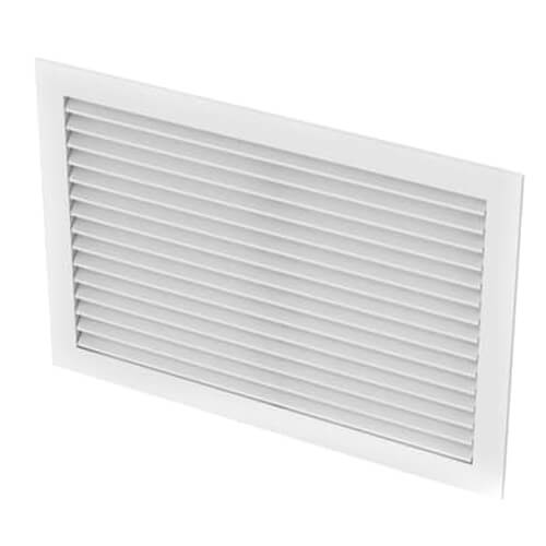 20" x 20" (Wall Opening Size) Satin Anodized Aluminum Double Deflection Register (HV Series)