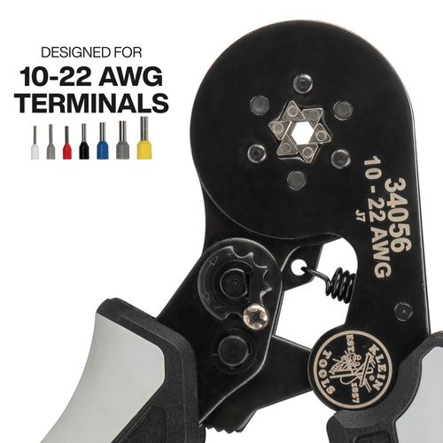 Ratcheting Ferrule Hex Crimper Set