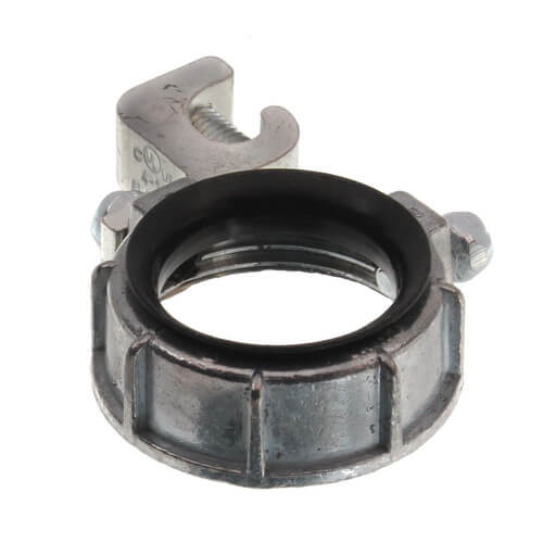 5" Insulated Malleable Iron Metallic Grounding Bushing w/ Lug