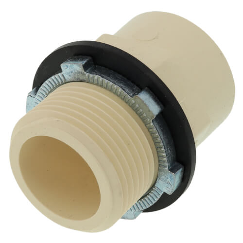 18" Bulk Plastic Water Heater Pan w/ 1" CPVC Fitting 4 18" Bulk Plastic Water Heater Pan w/ 1" CPVC Fitting