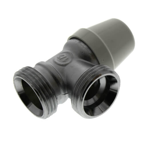 Angled Isolation & Balancing Valve for Towel Warmer Style Radiators