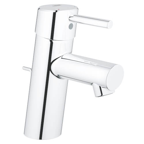 Concetto Single Hole Single Handle S-Size Bathroom Faucet, 1.2 GPM (StarLight Chrome)