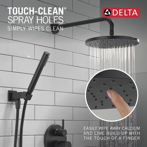 Monitor 14 Series Shower w/ Round Raincan, Hand Shower & Rough Valve, 342702-BL (Matte Black) 6 Monitor 14 Series Shower w/ Round Raincan, Hand Shower & Rough Valve, 342702-BL (Matte Black)