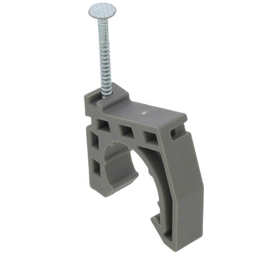 3/4" Stand-Off Pipe Clamp with Nail (Bucket of 300)