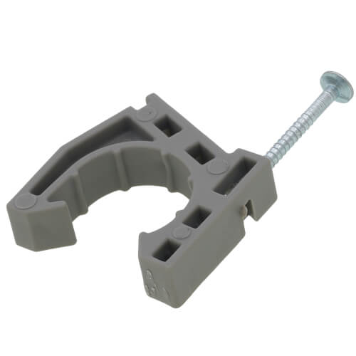 3/4" Stand-Off Pipe Clamp with Nail (Bucket of 300) 3 3/4" Stand-Off Pipe Clamp with Nail (Bucket of 300)