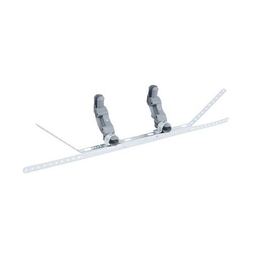 12" - 20" Light Angled Wall Bracket Kit w/ (2) 1/2" PEX Stub Outs
