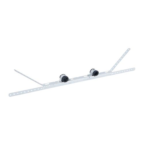 12" - 20" Light Angled Wall Bracket Kit w/ (2) 1/2" CPVC/Copper Stub Outs