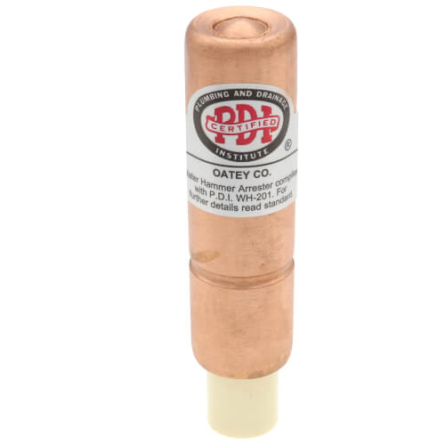 1/2" Quiet Pipes Male CPVC Straight Hammer Arrestor (Size AA)