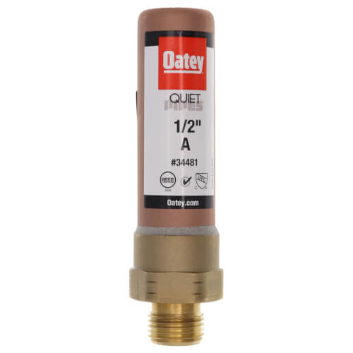 1/2" Quiet Pipes Male Straight Hammer Arrestor