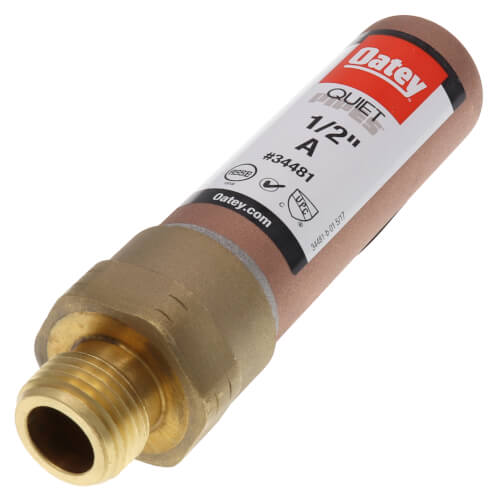 1/2" Quiet Pipes Male Straight Hammer Arrestor
