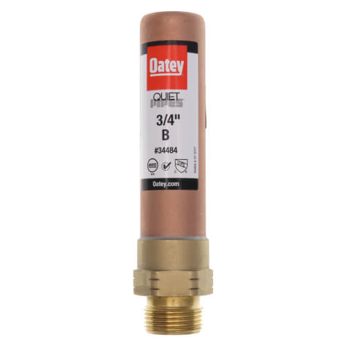 3/4" Quiet Pipes Male Straight Hammer Arrestor
