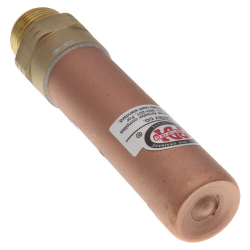 3/4" Quiet Pipes Male Straight Hammer Arrestor