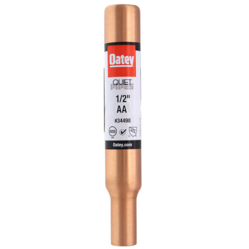 1/2" Quiet Pipes Male Sweat/Press Straight Hammer Arrestor (Size AA)