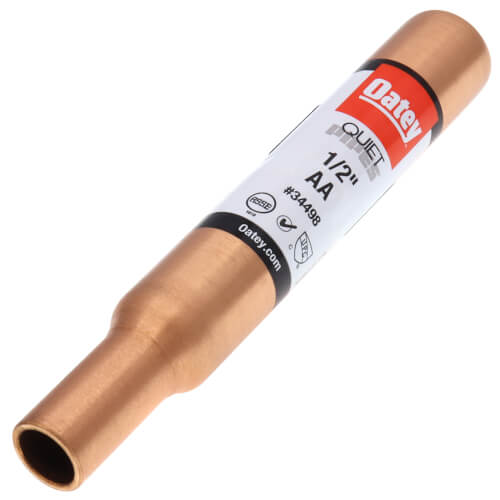 1/2" Quiet Pipes Male Sweat/Press Straight Hammer Arrestor (Size AA)
