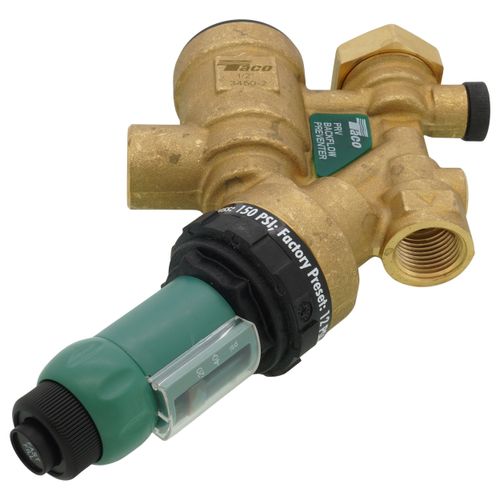 1/2" Combination Boiler Feed Valve & Backflow (NPT x Sweat)