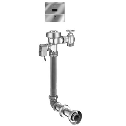 Royal 140 ES-S Concealed Sensor Hardwired Urinal Flushometer, L Dimension 11-3/4" - 12-3/4" (3.5 GPF/13.2 LPF)