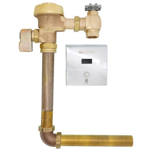 Royal 152-1.6 ES-S Concealed Sensor Hardwired Urinal Flushometer, L Dimension 2-3/4" - 10-3/4" (1.6 GPF/6.0 LPF)
