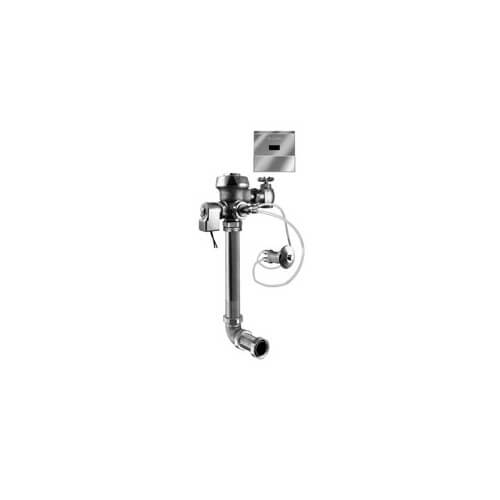 Royal 152 ES-S Concealed Sensor Hardwired Urinal Flushometer, L Dimension 11-3/4" - 12-3/4" (3.5 GPF/13.2 LPF)