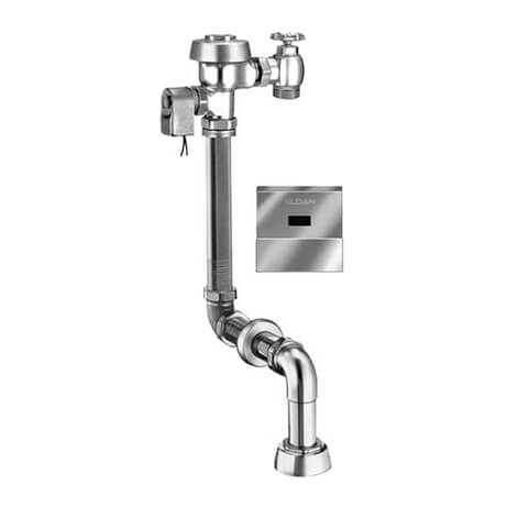 Royal 192 ES-S Concealed Sensor Hardwired Urinal Flushometer, L Dimension 11-3/4" - 12-3/4" (3.5 GPF/13.2 LPF)
