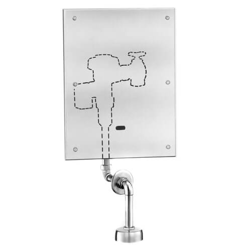 Royal 197-0.5-WB ESS Concealed Sensor Hardwired Urinal Flushometer, L Dimension 11-3/4" - 12-3/4" (0.5 GPF/1.9 LPF)