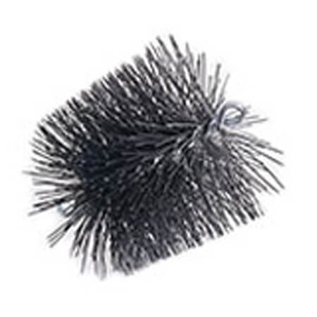 6" Round Pro-Sweep Medium Duty Poly Chimney Brush (3/8" MPT)