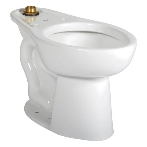 Madera 1.1 - 1.6 gpf (4.2 - 6.0 Lpf) Chair Height Top Spud Elongated EverClean Bowl w/ 4 Anchoring Holes (White)
